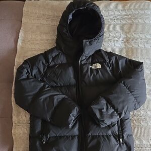North Face Boys Reversible Hooded Puffer Coat
